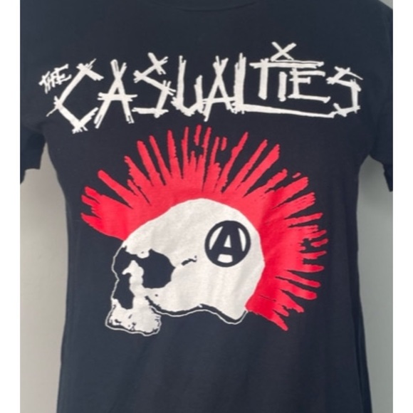 America Apparel “The Casualties” T-Shirt. Size Large - Picture 2 of 4